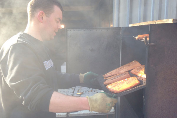 Lekkere Warm Gerookte Zalm!